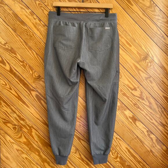 FIGS Zamora Jogger Scrub Pants Graphite Medical Professional Medium Petite - Picture 2 of 5